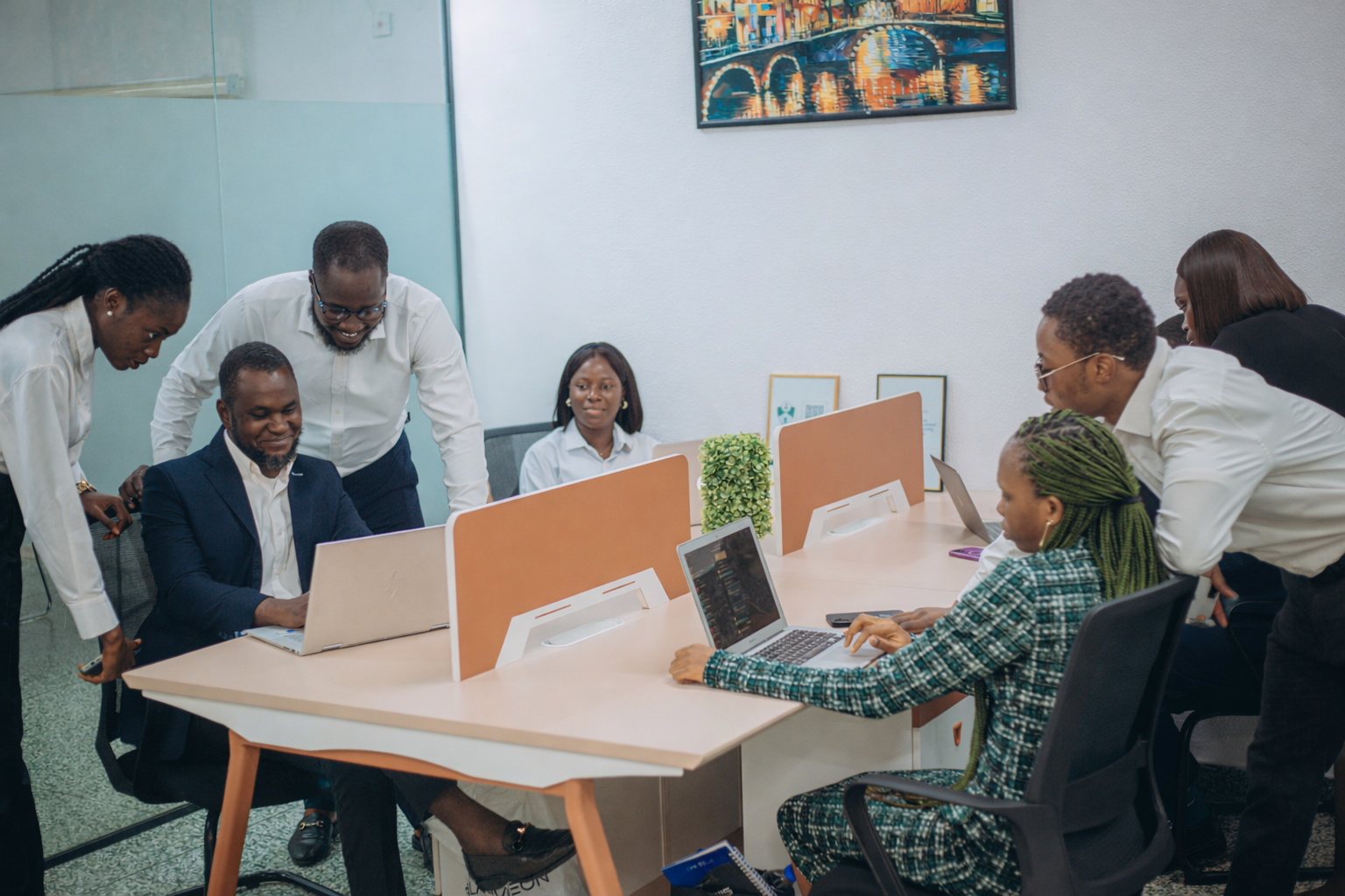 PIIS NG team collaborating on innovative enterprise solutions